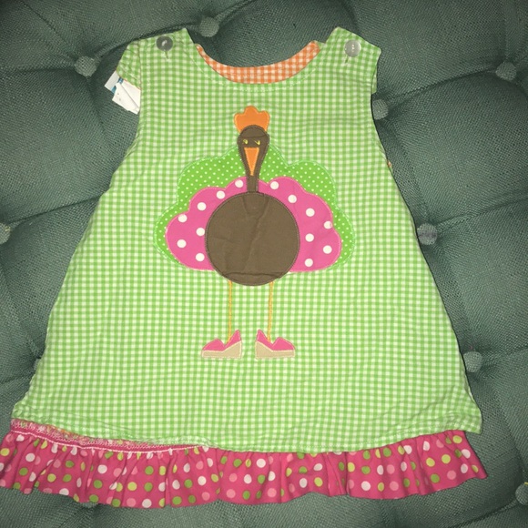 Reversible Halloween/Thanksgiving dress - Picture 2 of 2